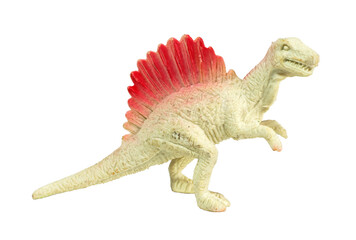 Obraz premium Spinosaurus was a really big dinosaur eating meat.