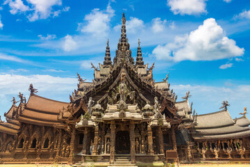 Fototapeta premium Sanctuary of Truth in Pattaya