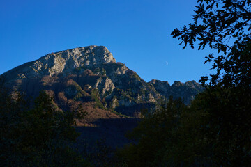 Moonrise, Abruzzo, Lazio e Molise national park, Italy