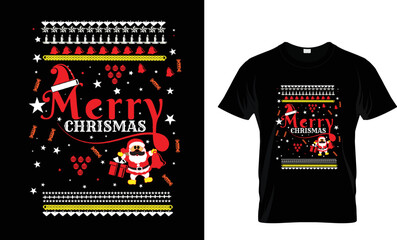 Merry Christmas T-shirt Design,,,,,,