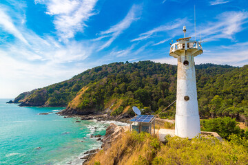 Fototapeta na wymiar Lighthouse on Koh Lanta