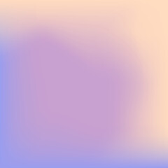 Square beige-violet-lilac smooth gradient background. Digital abstract modern vector texture with copy space. Pattern created with the Mesh Tool