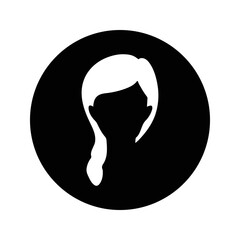 Perm, hair, saloon icon. Editable vector graphics.