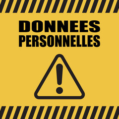 Logo donn&eacute;es personnelles.