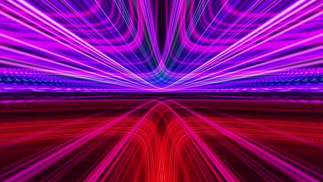 Abstract Cyberspace Animation Background, Loop, 4k
