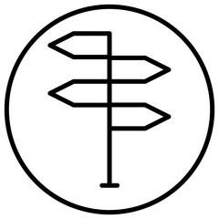 signpost icon