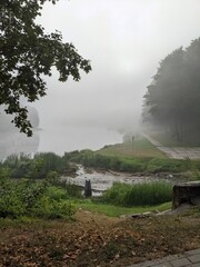 fog day under the river 