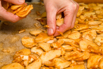 Apple Pie Making Process