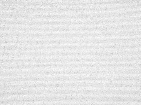 White soft linen canvas texture. Light clean watercolor art canvas painting background. Full frame backdrop wallpaper of art and stationery work. Pattern of mint woolen felt. Full frame wallpaper.
