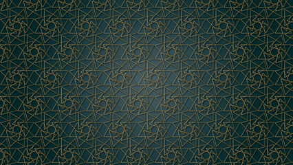 Islamic geometric background
