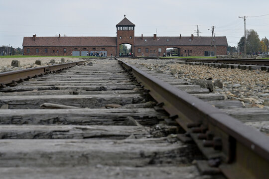 Auschwitz Birkenau Museum and Memorial - Oswiecim prison concentration camp in occupied Poland during World War II