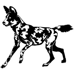 Unique Animal Silhouette Vector