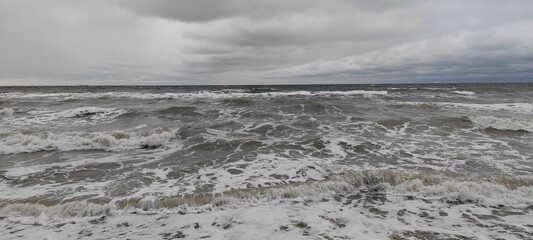 Aufgewühlte Ostsee