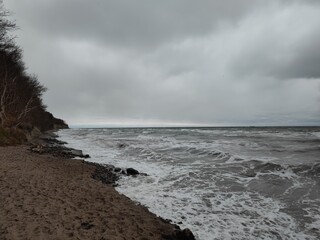 Aufgewühlte Ostsee