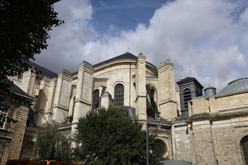 Obraz premium La cathédrale Notre Dame de l'Assomption et Saint Vaast, ville de Arras, département du Pas de Calais, France