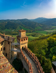 Vigoleno, view from the tower