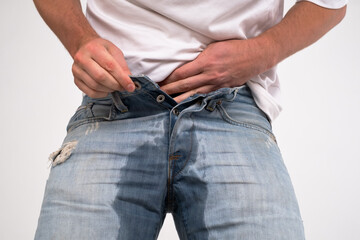 Man with prostate complication have problem with urinary incontinence.