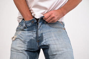 Man with prostate complication have problem with urinary incontinence.