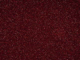 Dark Red glitter. Perfect holographic background or pattern of sparkling shiny glitter for...