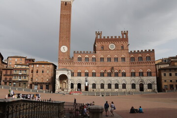 Obraz premium piazza del campo city, Florence, Italy