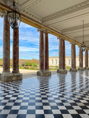 Columns, Grand Trianon, Versailles, France