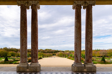 Columns, Grand Trianon, Versailles, France