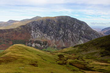 Fototapeta premium Snowdonia glyderau carneddau wales