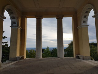 Husarentempel in Moedling, Lower Austria, Austria. Small town near Vienna.