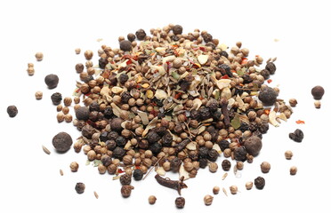 Spice blend, garam masala, mix black pepper, coriander, cumin, garlic granules, allspice, sea...