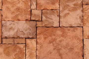 Textured stone wall tile. Abstract rough surface