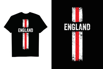 England Flag Soccer Football Jersey 2022 Flag T-Shirt