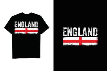 England Flag Soccer Football Jersey 2022 Flag T-Shirt