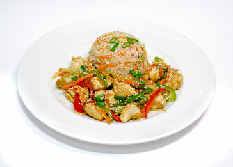 High quality food pictures with a white background