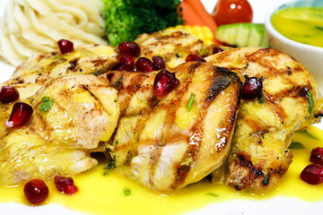 High quality food pictures with a white background