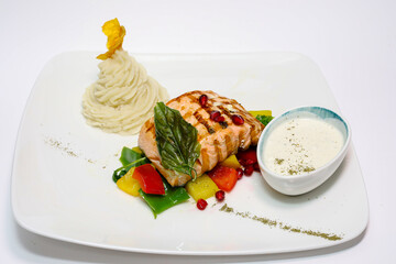 High quality food pictures with a white background