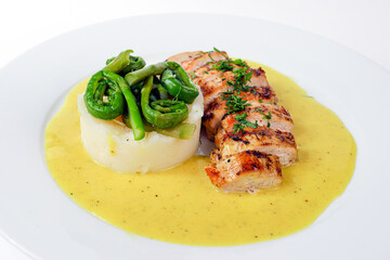 High quality food pictures with a white background