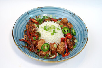 High quality food pictures with a white background