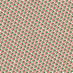 xmas pattern with holly