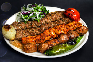 High quality food photos with a white background