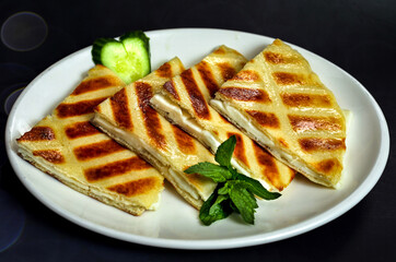 High quality food photos with a white background