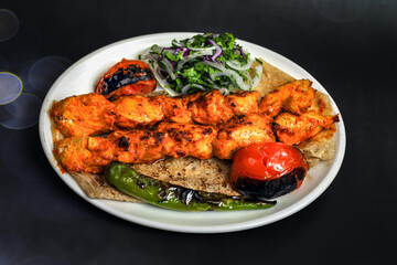 High quality food photos with a white background