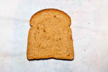Wholemeal bread with healthy grains. Healthy diet food in high resolution