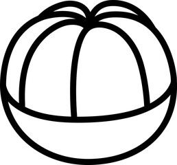 Longkong Lansium half peeled