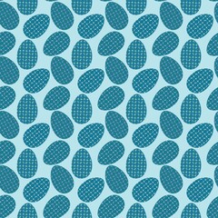Easter eggs seamless spring pattern for kids clothes print and notebooks and wrapping paper and fabrics