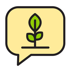Line fill color Icon of Save Earth and Ecology, include leaf, tree, industry, nature, badge and more. editable file, easy to uses, outline fill color icon style.