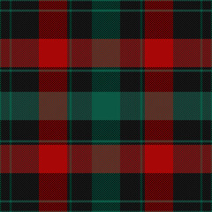 Christmas and new year plaid tartan
