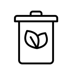 Outline Icon of Save Earth and Ecology, include leaf, tree, industry, nature, badge and more. editable file, easy to uses, line icon style.