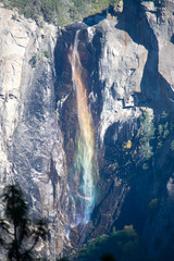 waterfall in yosemite