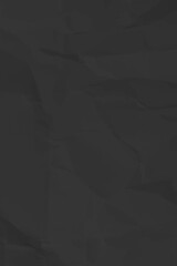 Black сlean crumpled paper