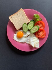 breakfast with eggs